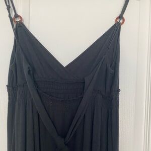 American Eagle Outfitters Black Maxi Dress